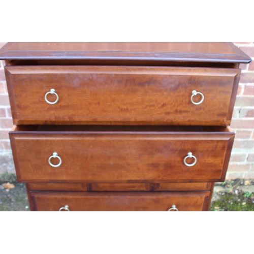 95 - STAG MINSTREL CHEST OF DRAWERS 
84 X 47 X 116CM