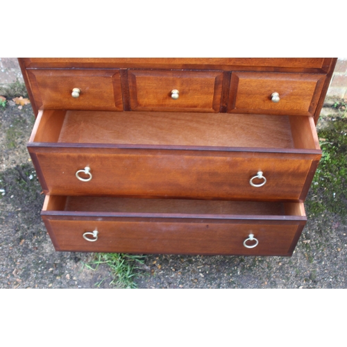 95 - STAG MINSTREL CHEST OF DRAWERS 
84 X 47 X 116CM