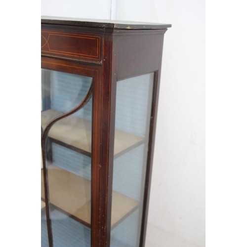 22 - EDWARDIAN DISPLAY CABINET
61 X 30 X 139CM