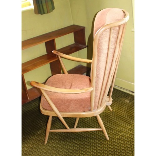 76 - RETRO ERCOL WINDSOR ARMCHAIR - REPAIR TO ARM
72 X 66 X 102CM