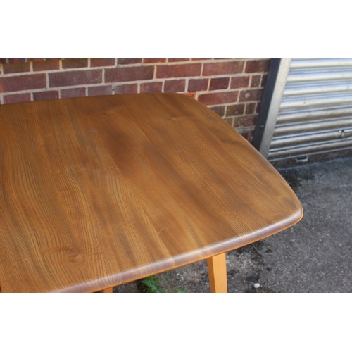 77 - BLONDE ERCOL GRAND PLANK EXTENDING TABLE
224 X 90 X 71.5CM EXTENDED 154CM NOT