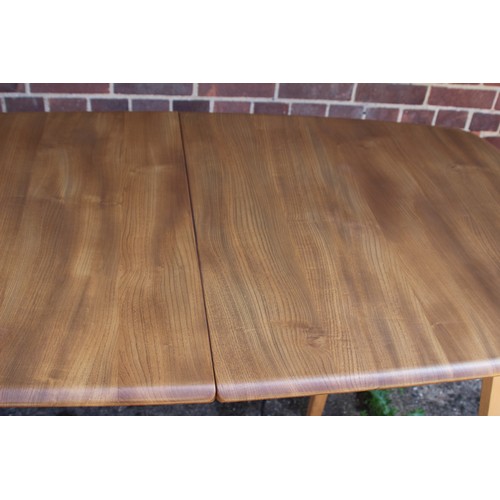 77 - BLONDE ERCOL GRAND PLANK EXTENDING TABLE
224 X 90 X 71.5CM EXTENDED 154CM NOT