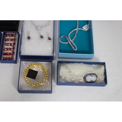 502 - QUANTITY OF BOXED COSTUME JEWELLERY