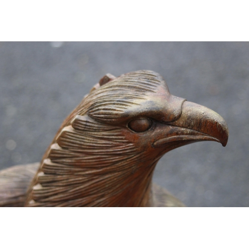 512 - LARGE CARVED WOODEN EAGLE
80CM