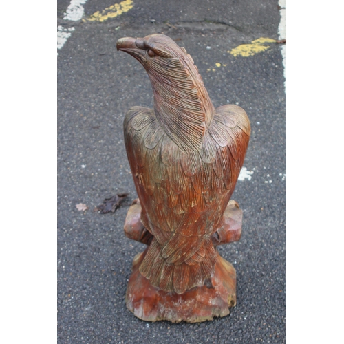 512 - LARGE CARVED WOODEN EAGLE
80CM