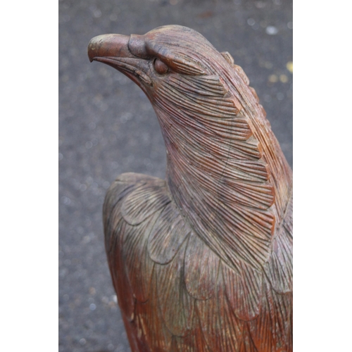 512 - LARGE CARVED WOODEN EAGLE
80CM