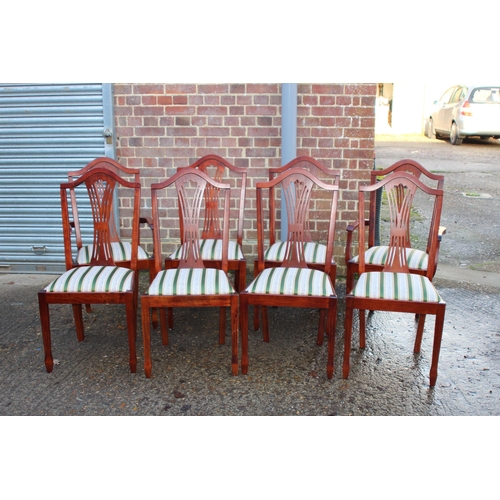 108 - SET OF 8 REPRODUCTION REGENCY DINING CHAIRS
55 X 45 X 101CM