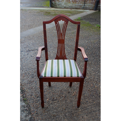 108 - SET OF 8 REPRODUCTION REGENCY DINING CHAIRS
55 X 45 X 101CM