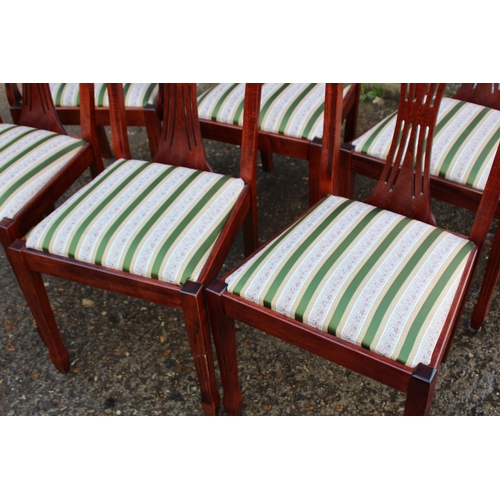 108 - SET OF 8 REPRODUCTION REGENCY DINING CHAIRS
55 X 45 X 101CM