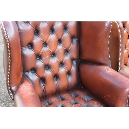 116 - 2 X CHESTERFIELD LEXINGTON CLUB CHAIRS
83 X 77 X 113CM