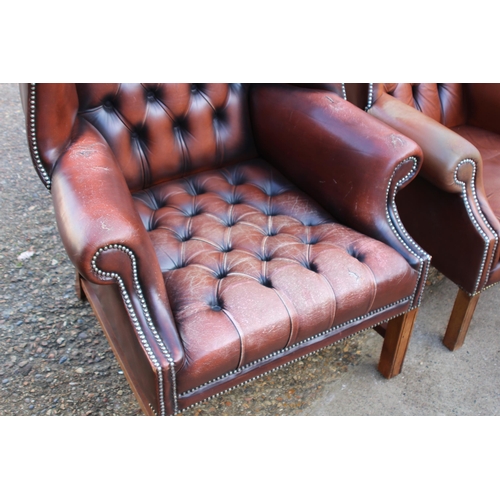 116 - 2 X CHESTERFIELD LEXINGTON CLUB CHAIRS
83 X 77 X 113CM