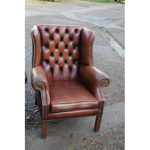 116 - 2 X CHESTERFIELD LEXINGTON CLUB CHAIRS
83 X 77 X 113CM