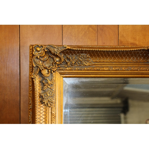 194 - LARGE ORNATE FREE STANDING MIRROR