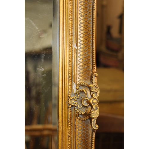 194 - LARGE ORNATE FREE STANDING MIRROR