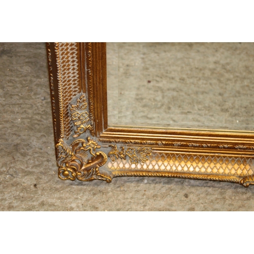 194 - LARGE ORNATE FREE STANDING MIRROR