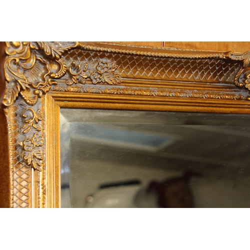 194 - LARGE ORNATE FREE STANDING MIRROR