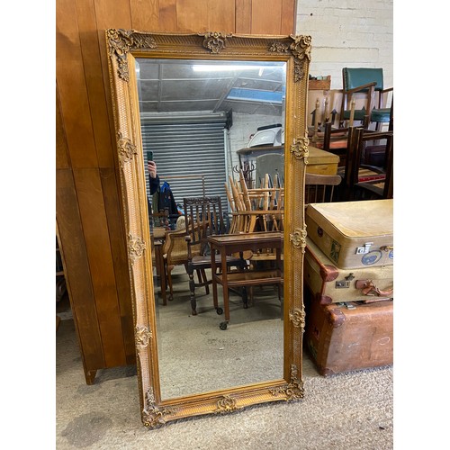 194 - LARGE ORNATE FREE STANDING MIRROR