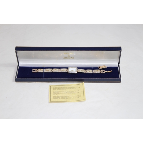 1078 - BOXED BROOKS AND BENTLEY LADIES WATCH