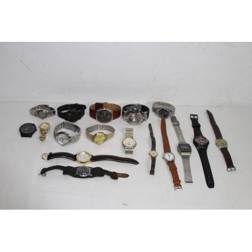 1088 - QUANTITY OF GENTS WATCHES