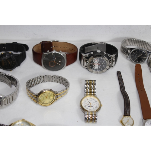 1088 - QUANTITY OF GENTS WATCHES