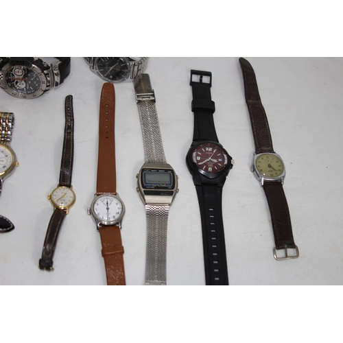 1088 - QUANTITY OF GENTS WATCHES