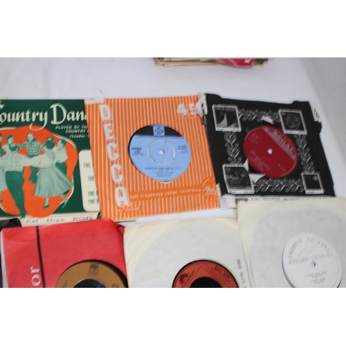 523 - BOX OF 7INCH SINGLES