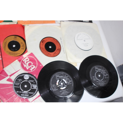 523 - BOX OF 7INCH SINGLES