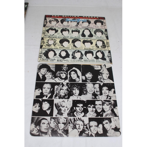 529 - QUANTITY OF ROLLING STONES LPS x10