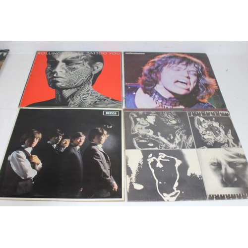 529 - QUANTITY OF ROLLING STONES LPS x10