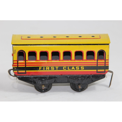 596 - BRIM TOY TIN PLATE TRAIN SET