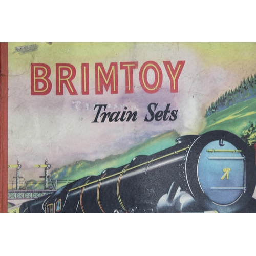 596 - BRIM TOY TIN PLATE TRAIN SET