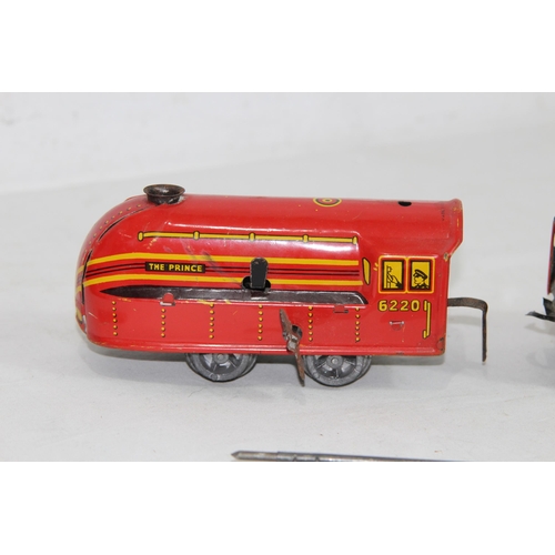 596 - BRIM TOY TIN PLATE TRAIN SET