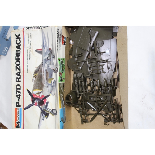 597 - LARGE BOX OF VARIOUS MODEL KITS