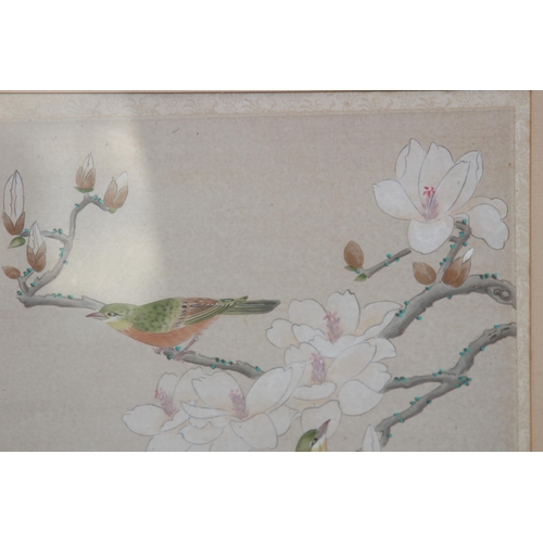 196 - 5 X ORIENTAL PICTURES - SOME ON SILK
60 X 50CM