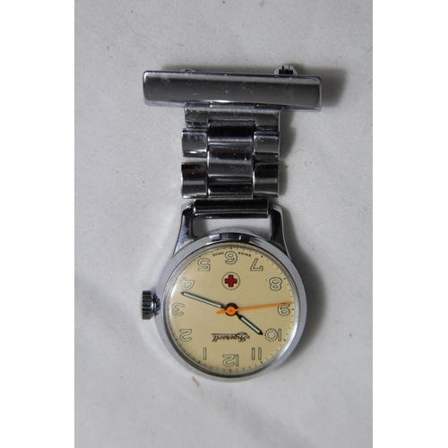 1076 - VINTAGE NURSES WATCH