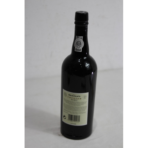 656 - BOTTLE OF GRAHAMS CRUSTED PORT