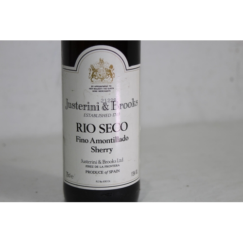 691 - BOTTLE OF JUSTERINI AND BROOKS RIO SECO SHERRY