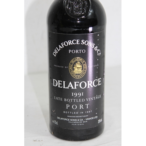 693 - BOTTLE OF DELAFORCE 1991 PORT