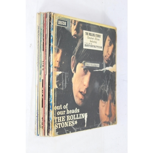 529 - QUANTITY OF ROLLING STONES LPS x10