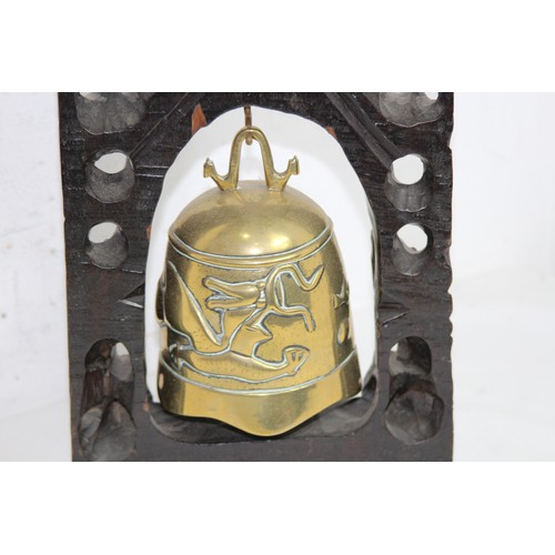 297A - CHINESE BUDDHIST BRASS GONG BELL
38 X 23CM