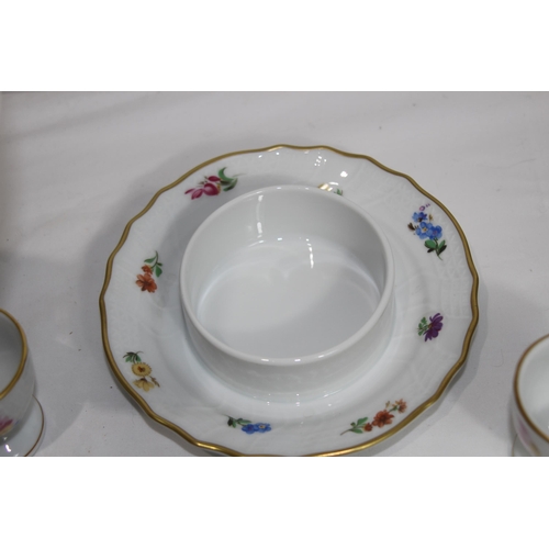 212 - VINTAGE HUTSCHENREUTHER DRESDEN MORTIZBURG DINNER SERVICE