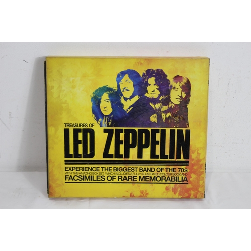 308 - LED ZEPPELIN FACSIMILES OF RARE MEMORABILIA