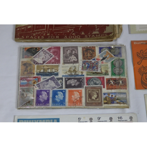 328 - VINTAGE STAMP ALBUM AND QUANTITY OF 1ST DAY COVERS