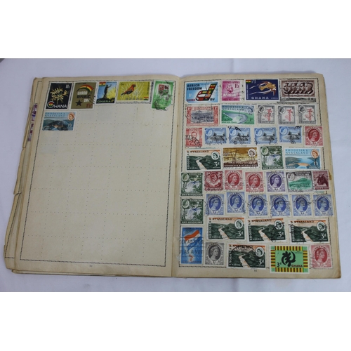 328 - VINTAGE STAMP ALBUM AND QUANTITY OF 1ST DAY COVERS