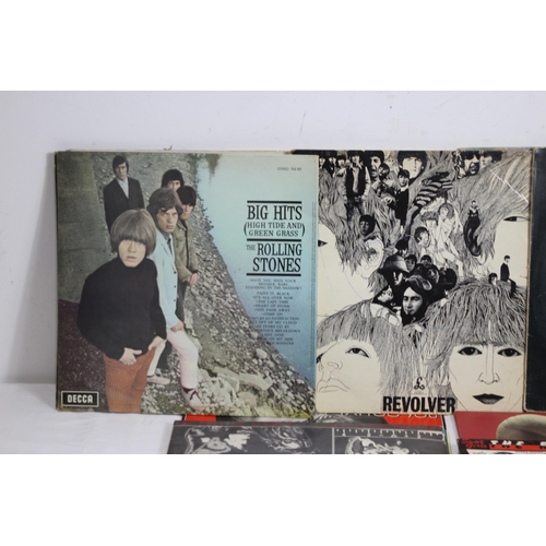 389 - QUANTITY OF BEATLES, STONES ETC RECORDS