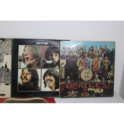 389 - QUANTITY OF BEATLES, STONES ETC RECORDS