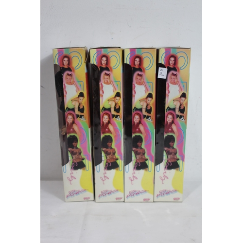 588 - 4 X BOXED GIRL POWER SPICE GIRL DOLLS