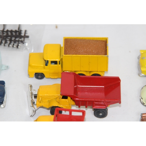 591 - QUANTITY OF MINIATURE CORGI VEHICLES ETC