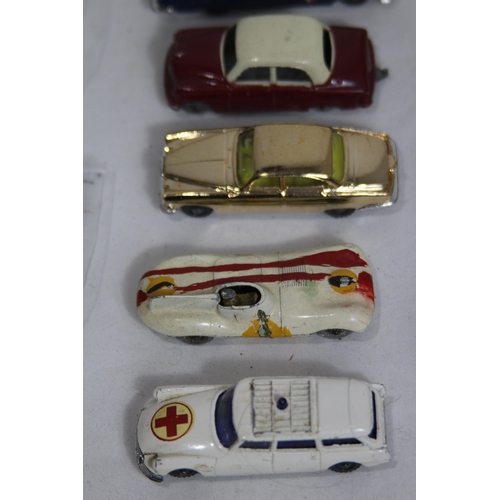 591 - QUANTITY OF MINIATURE CORGI VEHICLES ETC