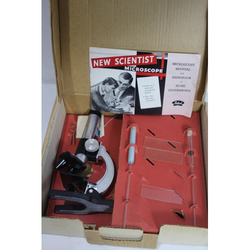 597 - 2 X BOXED VINTAGE CHILDRENS MICROSCOPES